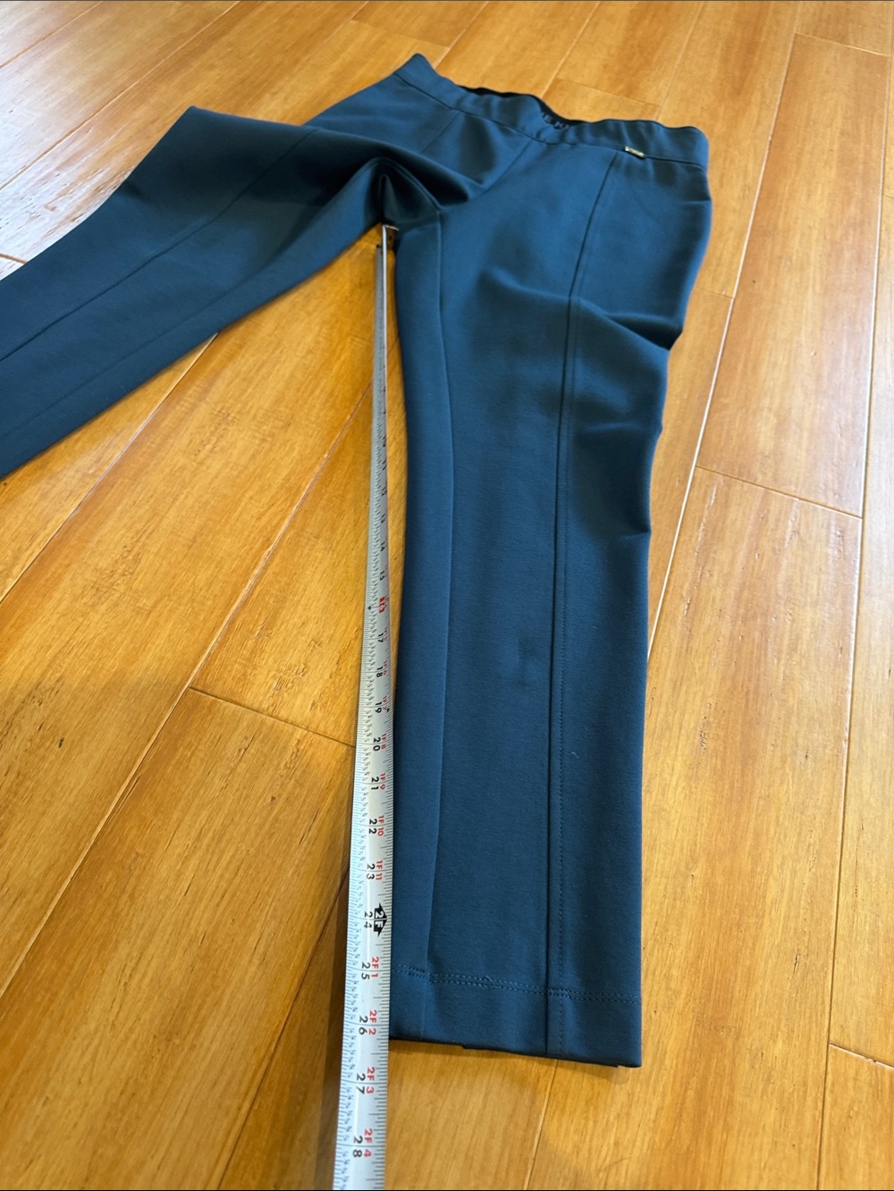 Ann Taylor Teal-Like Slim Dress Pants - Picture 3 of 4